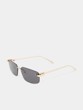 Styli Square Frame Sunglasses with Nose Pads