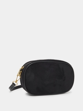 Styli Women Black Mini Crossbody Bag