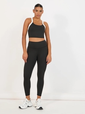 Styli Broad Waistband Basic Leggings
