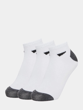 Styli Pack of 3 - Contrast Detail Ankle Socks