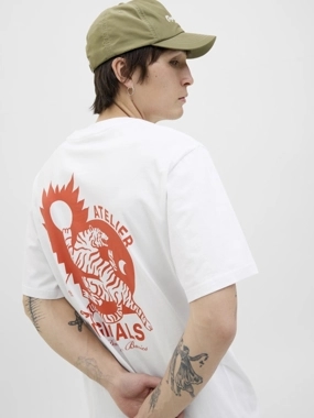 Jack & Jones Jorbellagio Collage Short Sleeve Crew Neck T-Shirt