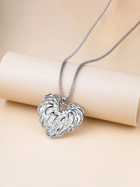 Take Two Crystal Heart Necklace