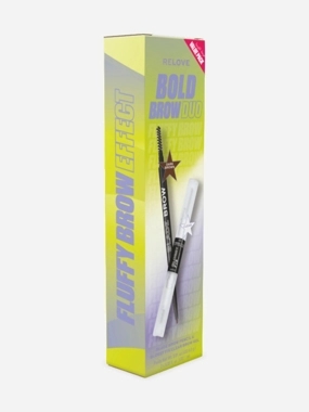 Revolution Relove Fluffy Brow Duo Pencil with Gel Gift Set