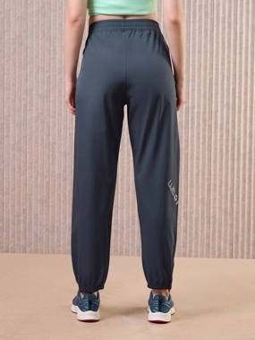Technosport Women Grey Solid 2-Way Stretch Joggers
