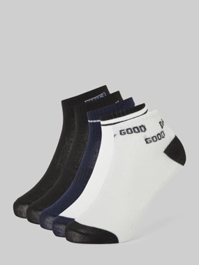 Styli Pack of 5- Slogan Print Ankle Socks