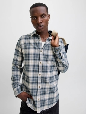 Jack & Jones JJJOSHUA Checked Flannel Shirt