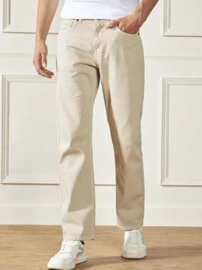 Dennis Lingo Mid Rise Relaxed Fit Clean Look Jeans