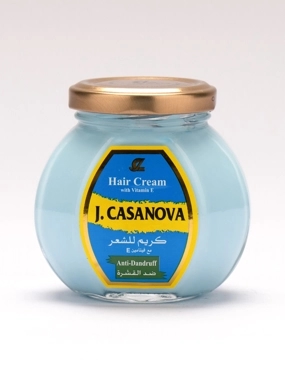 J.CASANOVA Hair Cream with Vitamin E Anti-Dandruff, 150gm