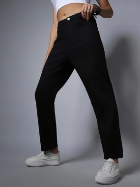 High Star High Rise Straight Fit Jeans