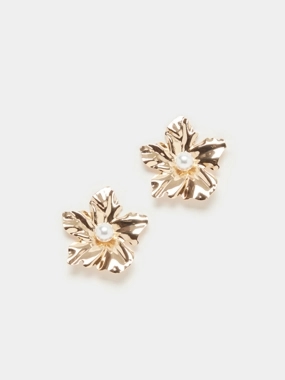 Styli Floral Embellished Earrings
