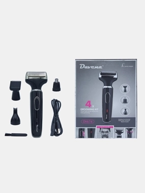 Davena 4in1 USB Charger Smoothing Shaver