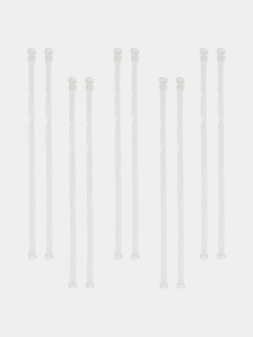 Styli Set of 5 - Transparent Bra Straps