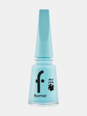 Flormar Jelly Look Nail Enamel, JL09 Sky Blue