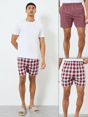Styli Unwind Pack of 2 - Men Woven Boxers