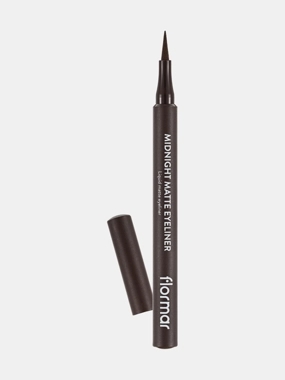 Flormar Midnight Matte Eyeliner, 02 Brown