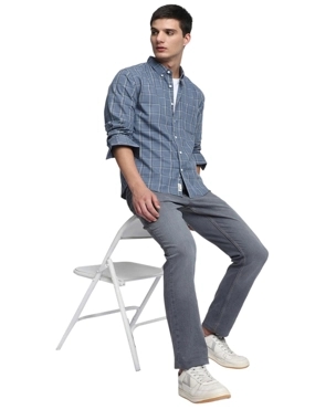 Dennis Lingo Checked Long Sleeves Casual Shirt