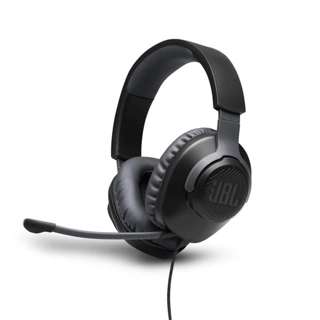 JBL Quantum 100 Wired Gaming Headset with Mic - Black