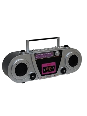 Classic Retro Boombox Decor