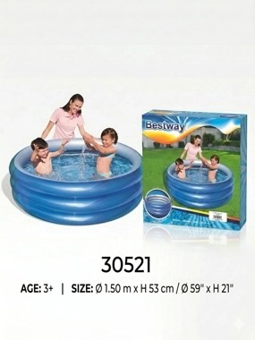 Bestway 3-Ring Blue Pool