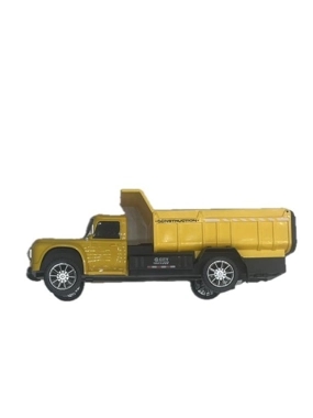 Yellow Construction Dump Truck