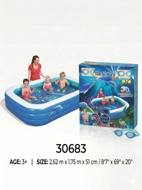 3D Undersea Adventure Pool