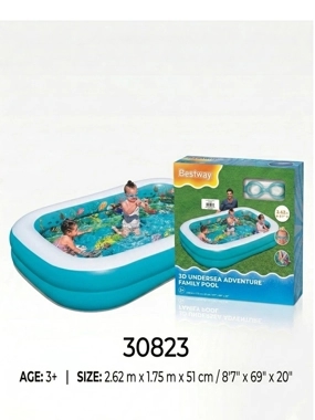3D Undersea Adventure Family Pool