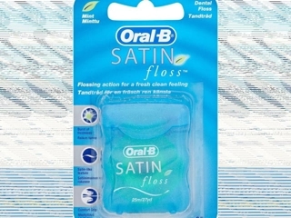 ORAL-B SATIN DENTAL FLOSS - 25M-5010622017947