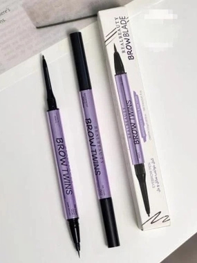 loveme beauty eye brow pen dark brown-6971606216130
