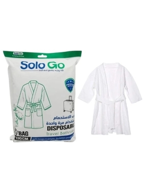 solo go disposable travel bathrobe 100*130 *1pc--6955050966346