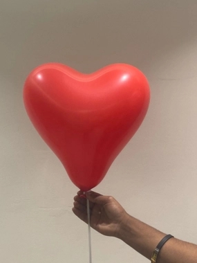Heart Helium Balloon 002