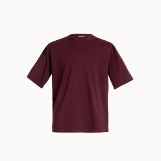 Burgundy Crewneck Tee