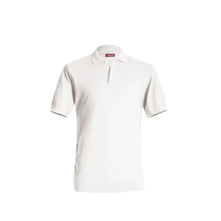 White Knitted Polo