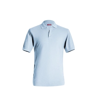 Baby Blue Knitted Polo