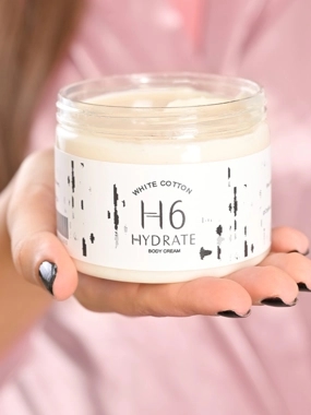 H6 white cotton Body cream