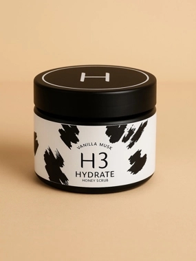 Body Scrub with Vanilla Musk Scent