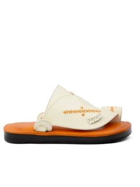 Oriental shoe with memory foam orthopedic insole
