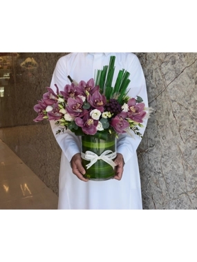 Natural flowers vase/a19