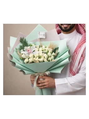 natural flowers bouquet