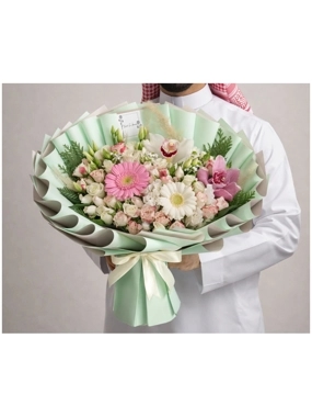 bouquet of roses for newborns