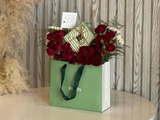 Luxury Arrangement & Patchi Chocolate