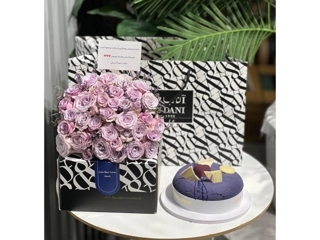 Luxurious Style Arrangement & Ani & Dani Cake