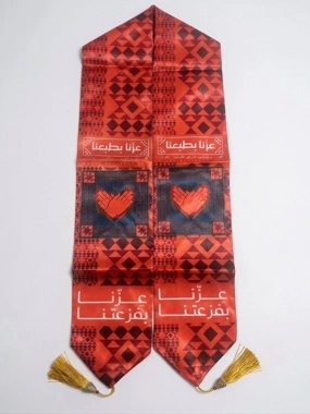 National Day scarf Red