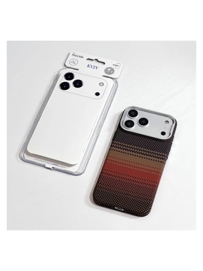 KVZV-Premium protective case, the latest iPhone 17 design, supports MagSafe. Red