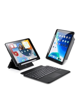 DUX DUCIS Original Magic Wireless Magnetic Folio Keyboard With Protective Case for iPad 7 / 8 / 9 10.2 / iPad Air3 / iPad Pro 10.5(2017)