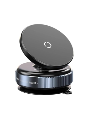 Magnetic Phone Holder, 360 Degree Rotating, for Car and Desk, Manual Suction Without Adhesive