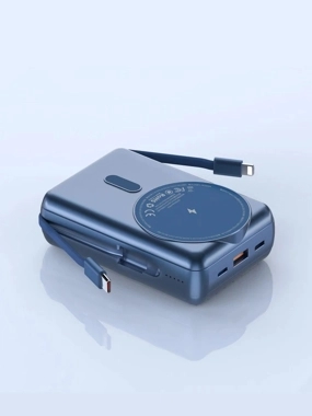 MoogMax 6in1 Wireless Power Bank 20K 22.5W 2 charging cables