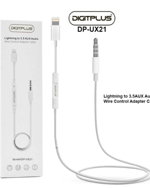 Digitplus lightning to 3.5 aux audio