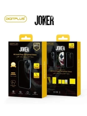 joker tempered glass privacy anti-fingerprint coating for all iphone 17