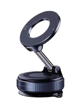 Vacuum Suction Magnetic Bracket Phone Mount, Car Suction Cup Holder 360