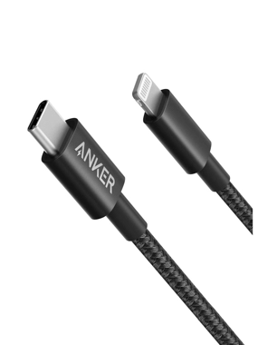 Anker PowerLine Mfi USB-C to Lightning PD Cable - 1M